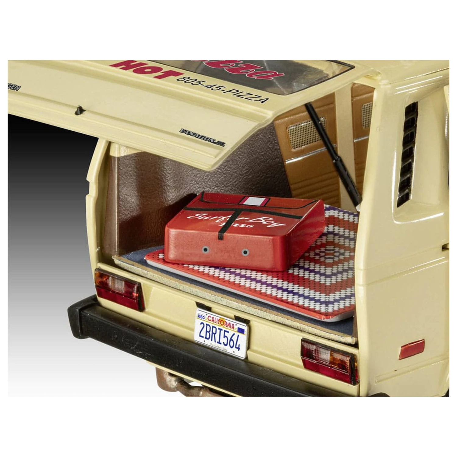 Stranger Things Komplet modela 1/25 VW T3 Bus Surfer Boy 19 cm fotografija proizvoda