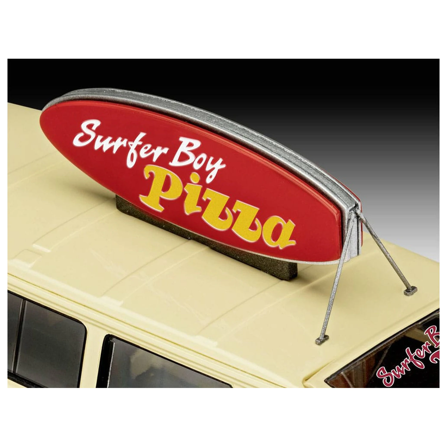 Stranger Things Komplet modela 1/25 VW T3 Bus Surfer Boy 19 cm fotografija proizvoda