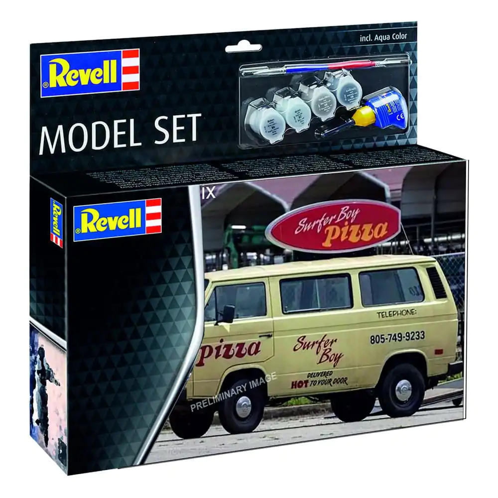 Stranger Things Model Kit Set 1/25 VW T3 Bus Surfer Boy 19 cm, komplet za model fotografija proizvoda