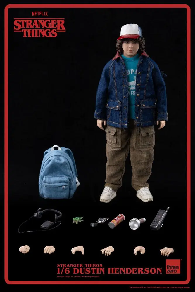 Stranger Things akcijska figura 1/6 Dustin Henderson 23 cm fotografija proizvoda