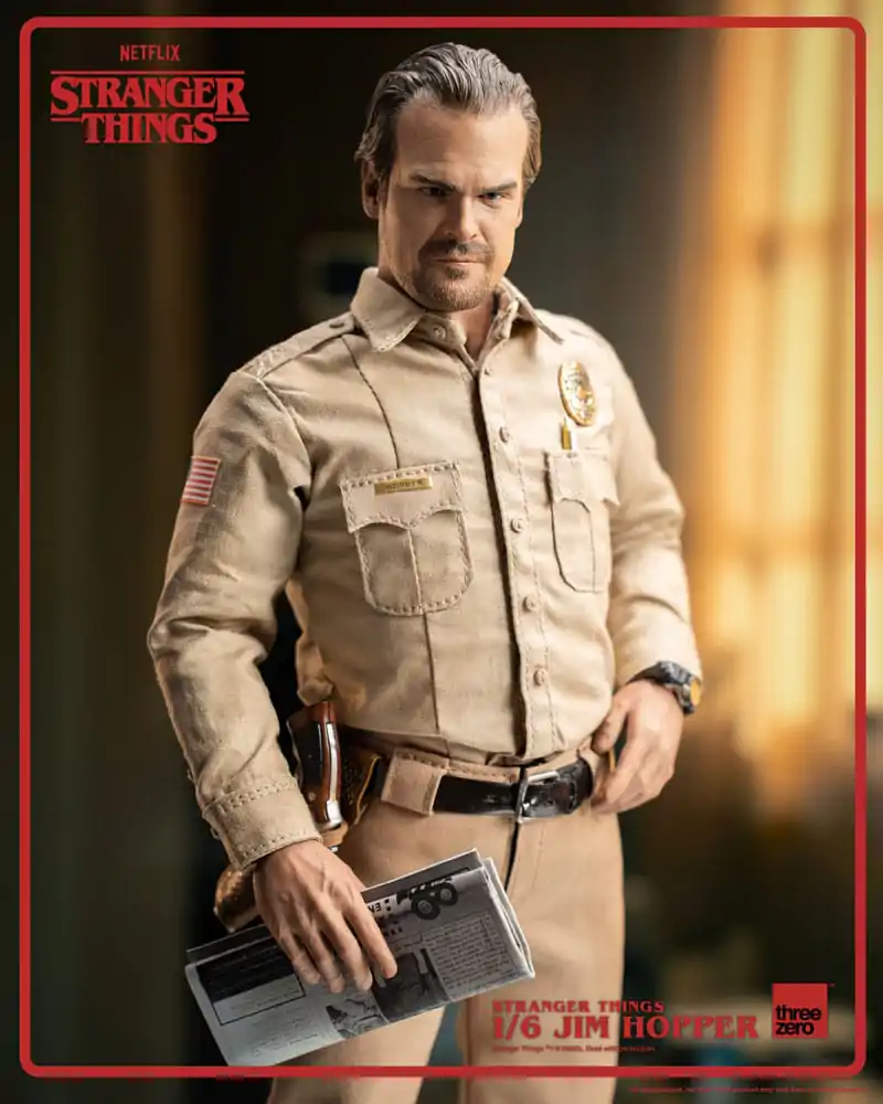 Stranger Things akcijska figura 1/6 Jim Hopper (Season 1) 32 cm fotografija proizvoda