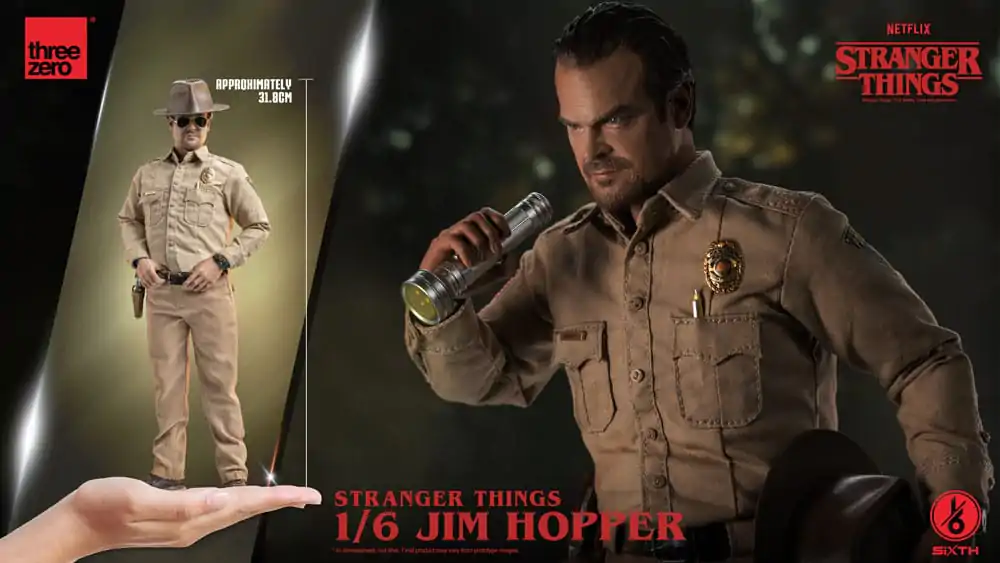 Stranger Things akcijska figura 1/6 Jim Hopper (Season 1) 32 cm fotografija proizvoda