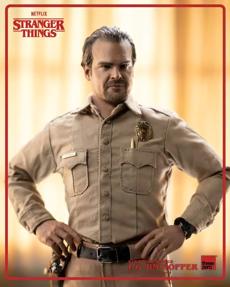 Stranger Things akcijska figura 1/6 Jim Hopper (Season 1) 32 cm fotografija proizvoda