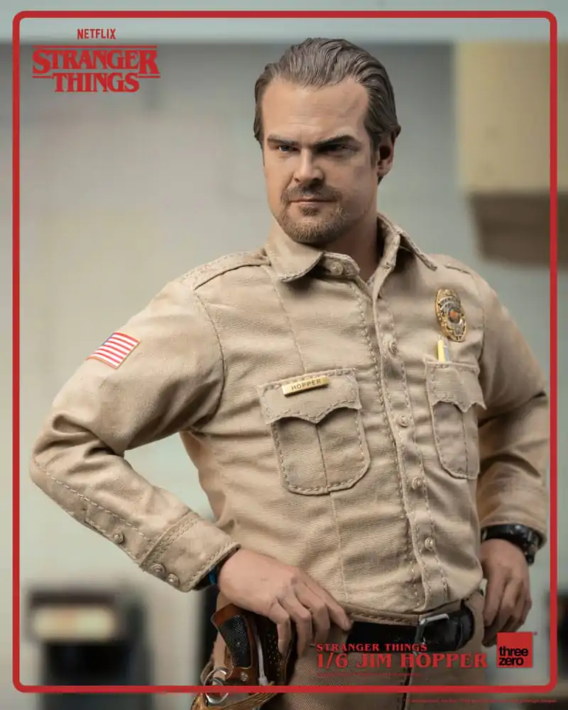 Stranger Things akcijska figura 1/6 Jim Hopper (Season 1) 32 cm fotografija proizvoda