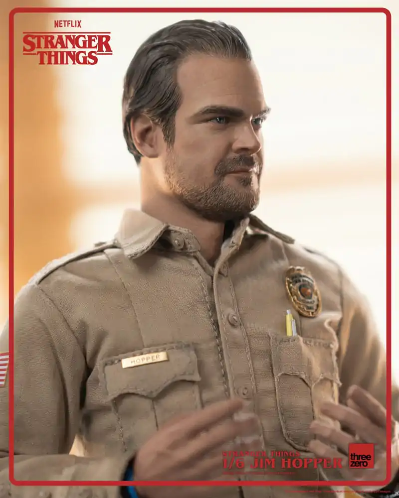 Stranger Things akcijska figura 1/6 Jim Hopper (Season 1) 32 cm fotografija proizvoda