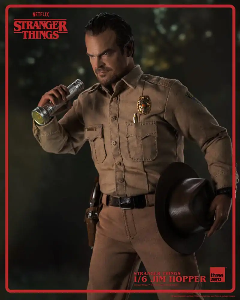 Stranger Things akcijska figura 1/6 Jim Hopper (Season 1) 32 cm fotografija proizvoda
