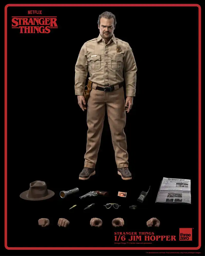 Stranger Things akcijska figura 1/6 Jim Hopper (Season 1) 32 cm fotografija proizvoda