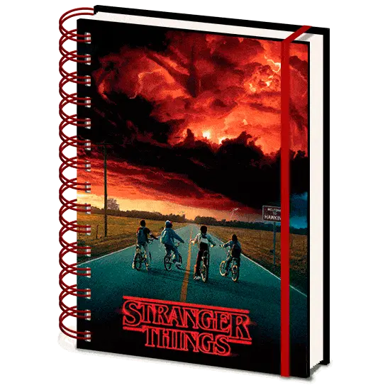 Stranger Things 3D spiralna bilježnica A5 Mind Flayer fotografija proizvoda