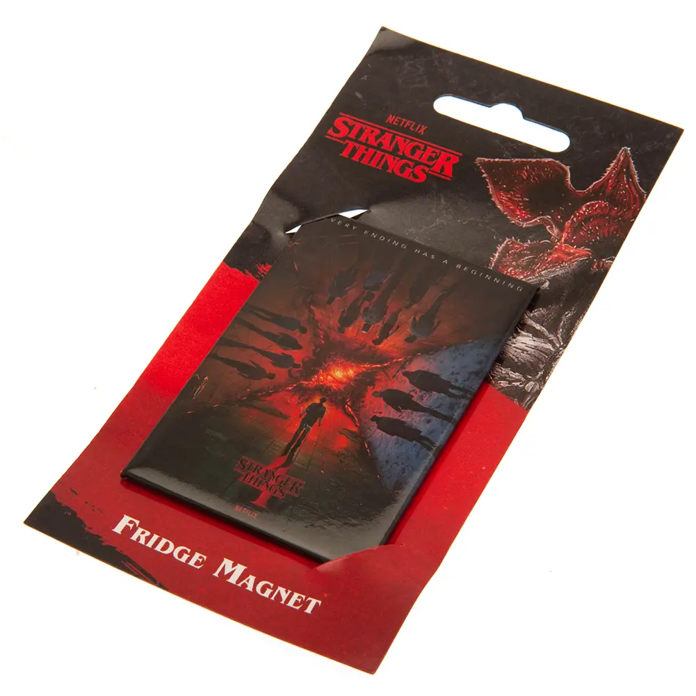 Stranger Things 4 Magnet za hladnjak Svaki kraj ima početak fotografija proizvoda