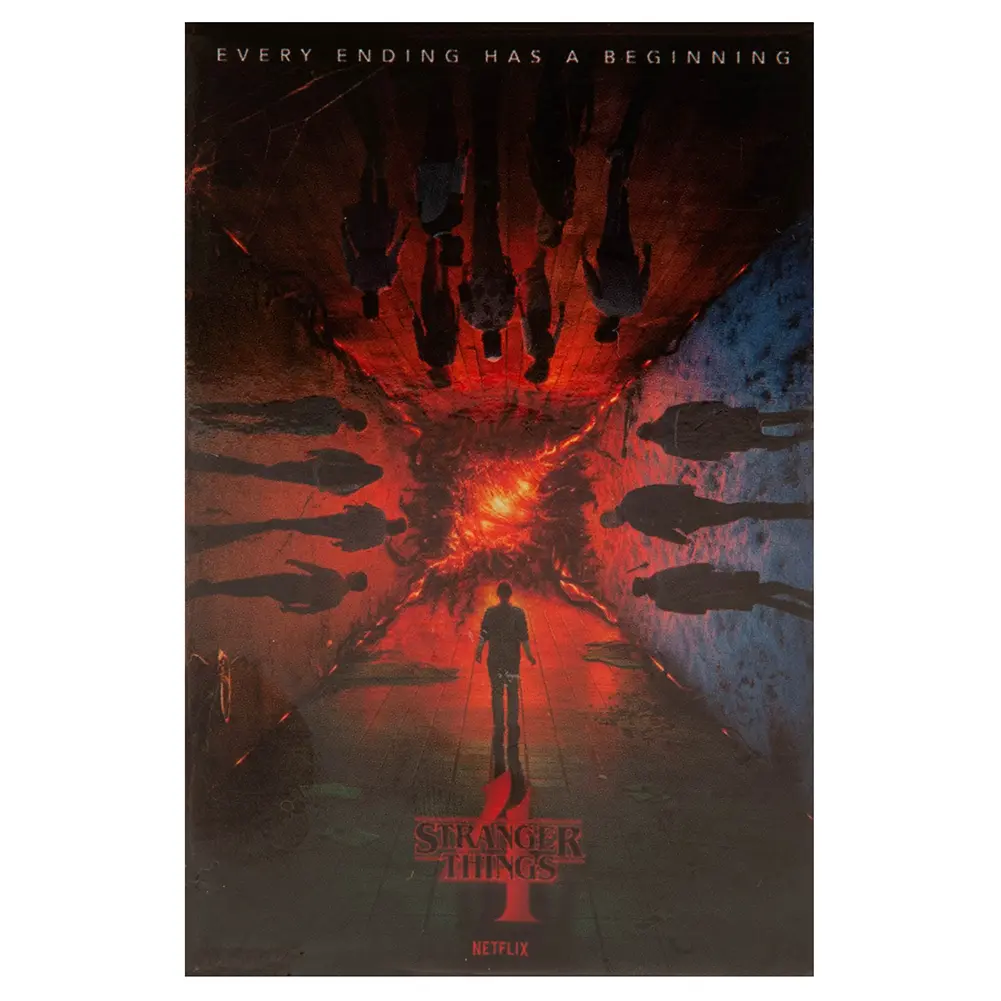 Stranger Things 4 Magnet za hladnjak Svaki kraj ima početak fotografija proizvoda