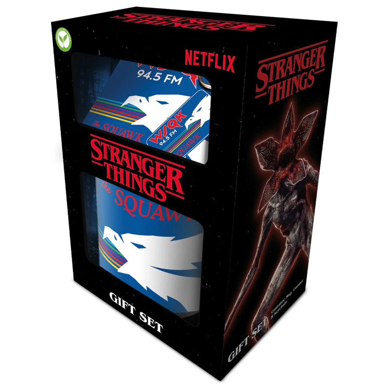 Stranger Things 5 Set Šalica + Podmetač + Privjesak za ključeve fotografija proizvoda