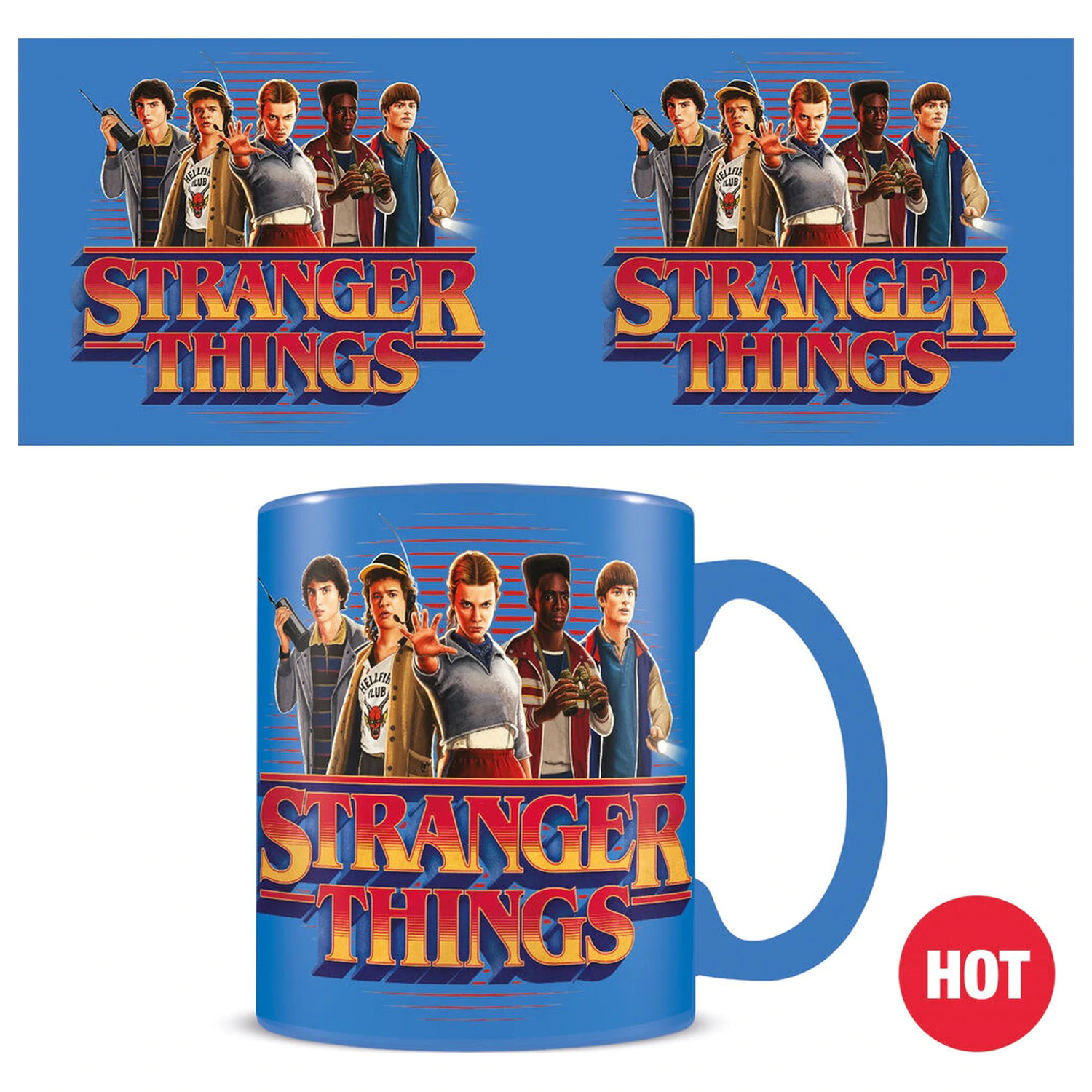 Stranger Things 5 termokromatska šalica fotografija proizvoda
