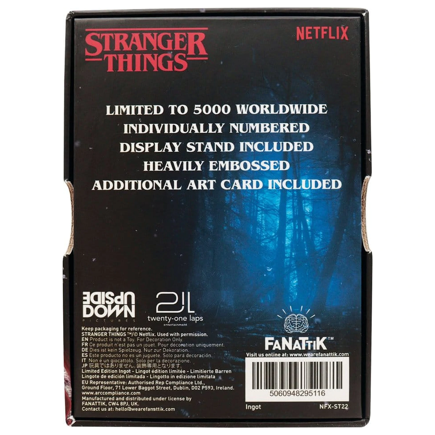 Stranger Things 5 Ingot Vecna Lives Ograničeno izdanje fotografija proizvoda