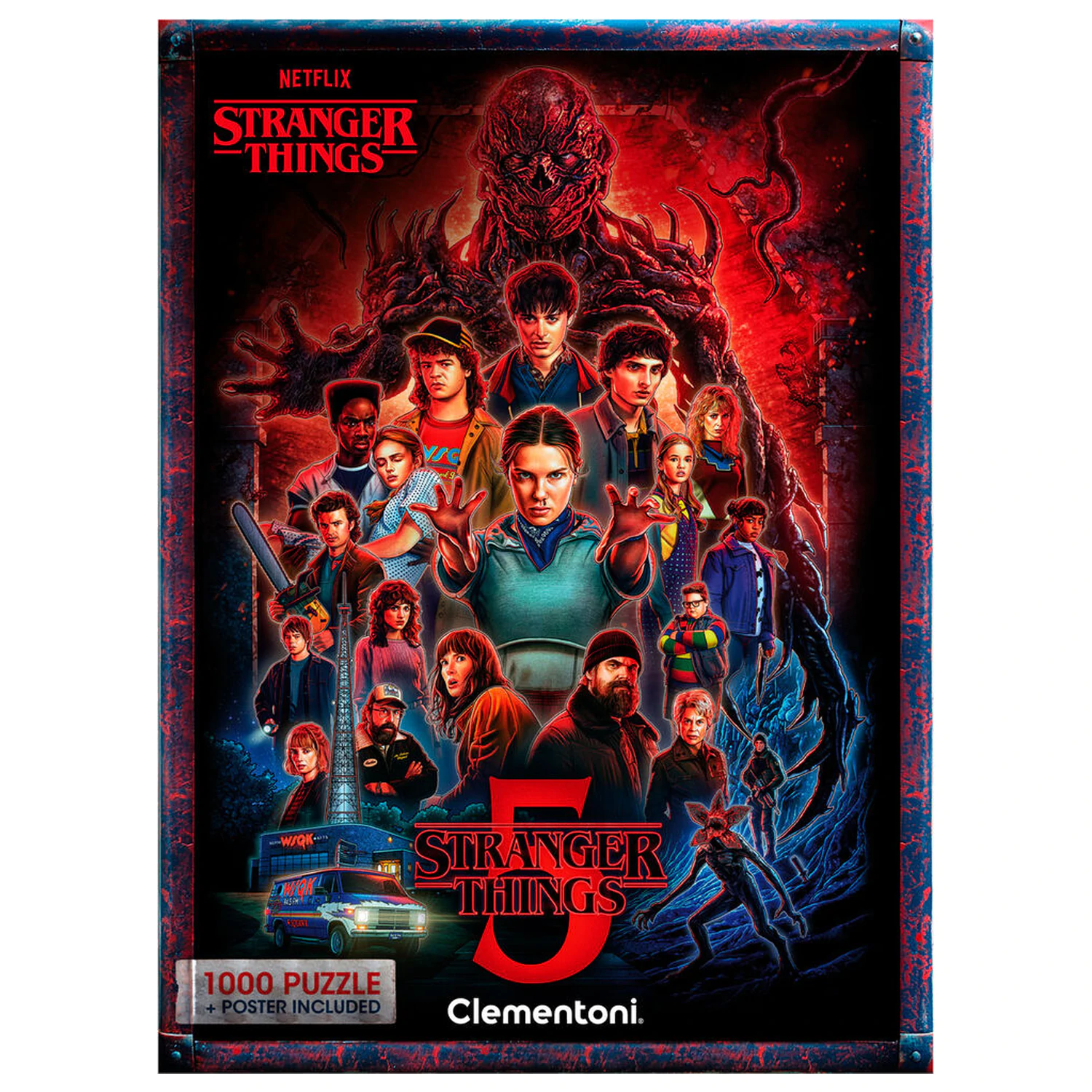 Stranger Things 5 puzzle od 1000 komada fotografija proizvoda