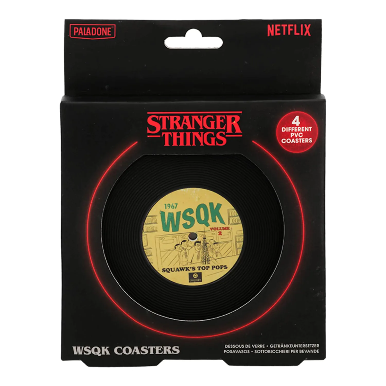 Stranger Things 5 Podmetač WSQK Paket od 4 komada fotografija proizvoda