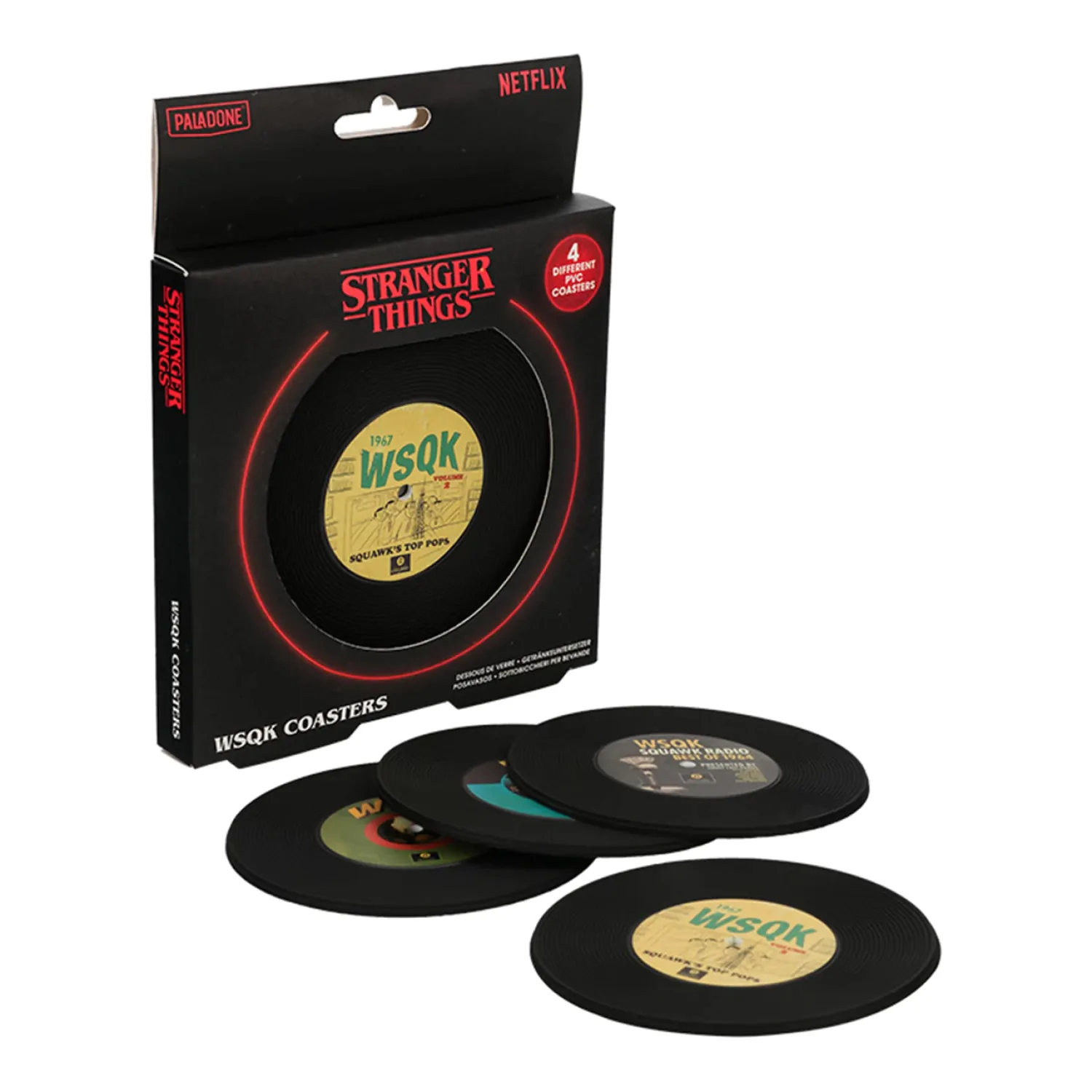 Stranger Things 5 Podmetač WSQK Paket od 4 komada fotografija proizvoda