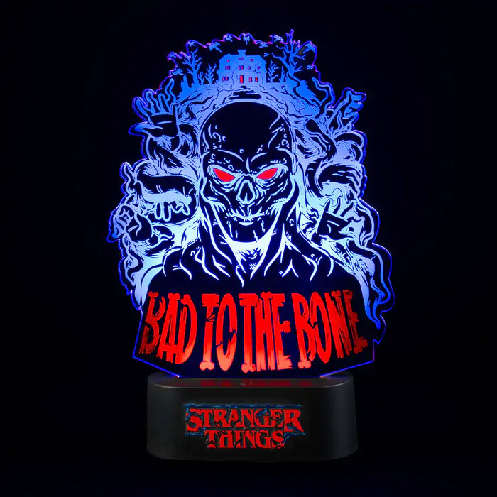 Stranger Things Bad To the Bone LED lampa fotografija proizvoda