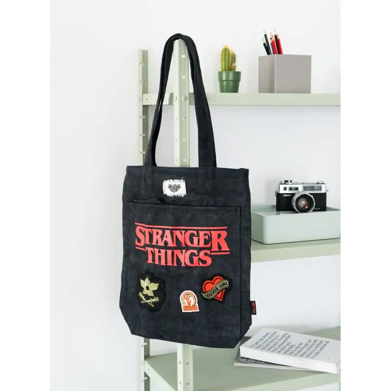 Stranger Things premium shopping torba fotografija proizvoda