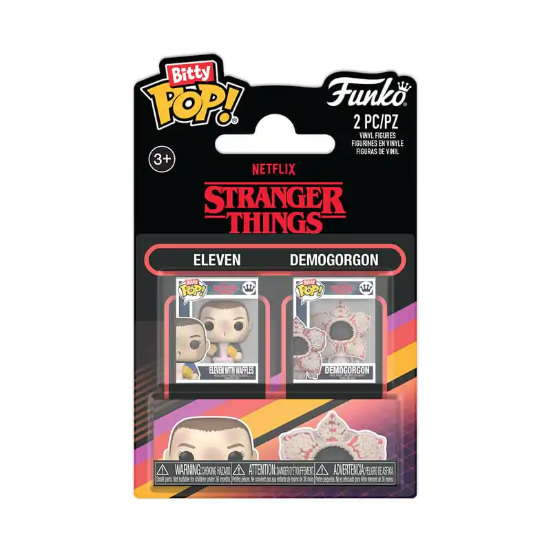 Stranger Things Bitty Funko POP! vinil figurice, pakiranje od 2 komada Eleven & Demogorgon fotografija proizvoda