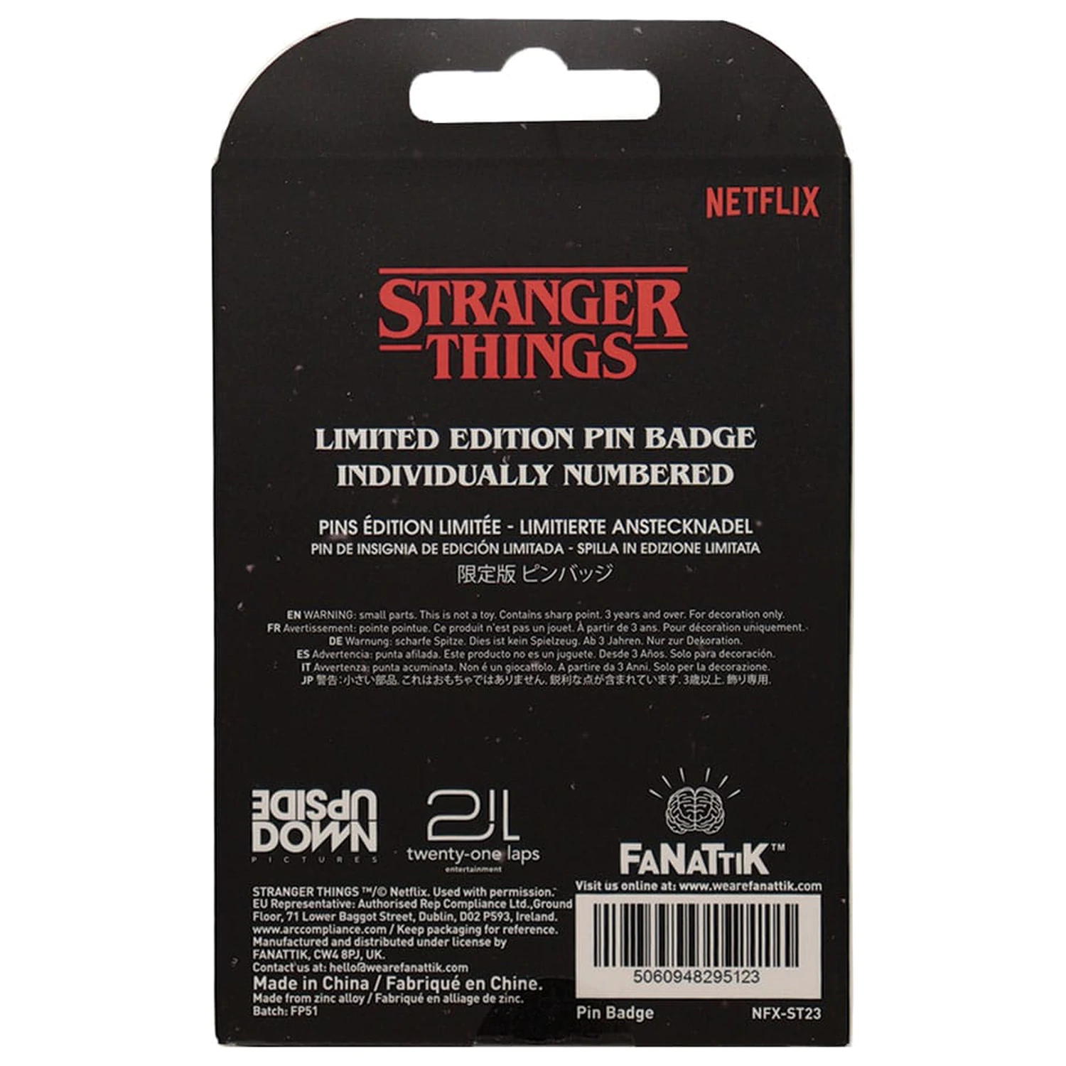 Stranger Things Pin Bedž Castle Byers Limited Edition fotografija proizvoda