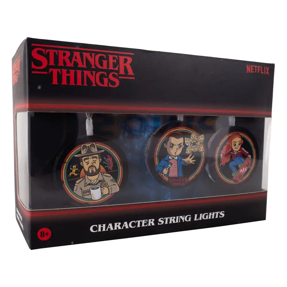 Stranger Things svjetla sa žaruljama s likovima fotografija proizvoda