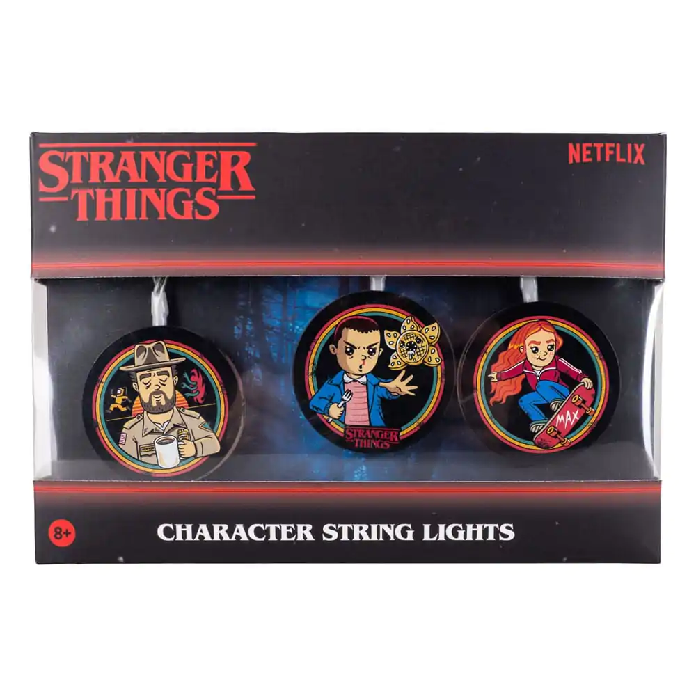 Stranger Things svjetla sa žaruljama s likovima fotografija proizvoda