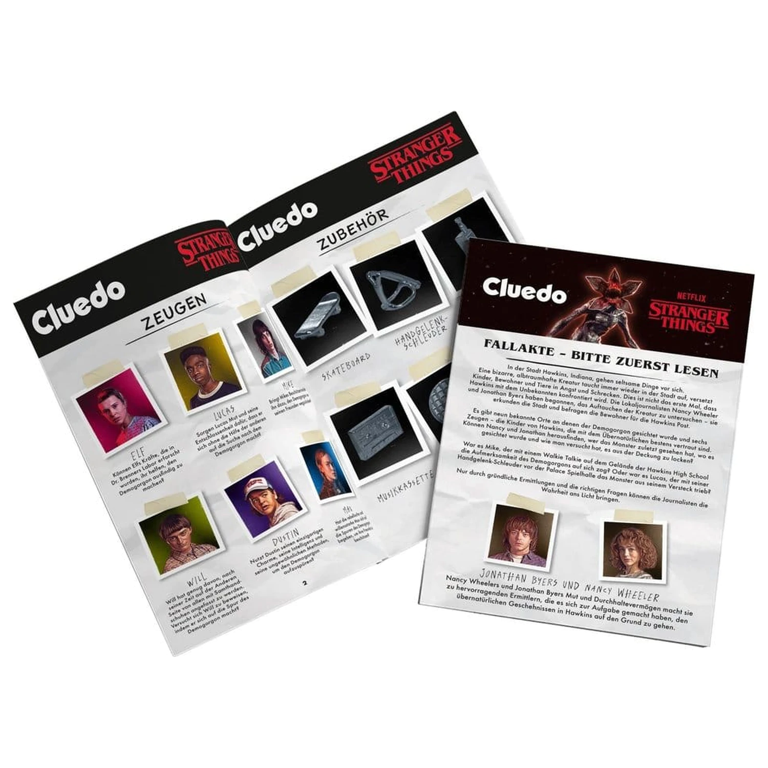 Stranger Things Board Game Clue *njemačka verzija* Društvena igra fotografija proizvoda