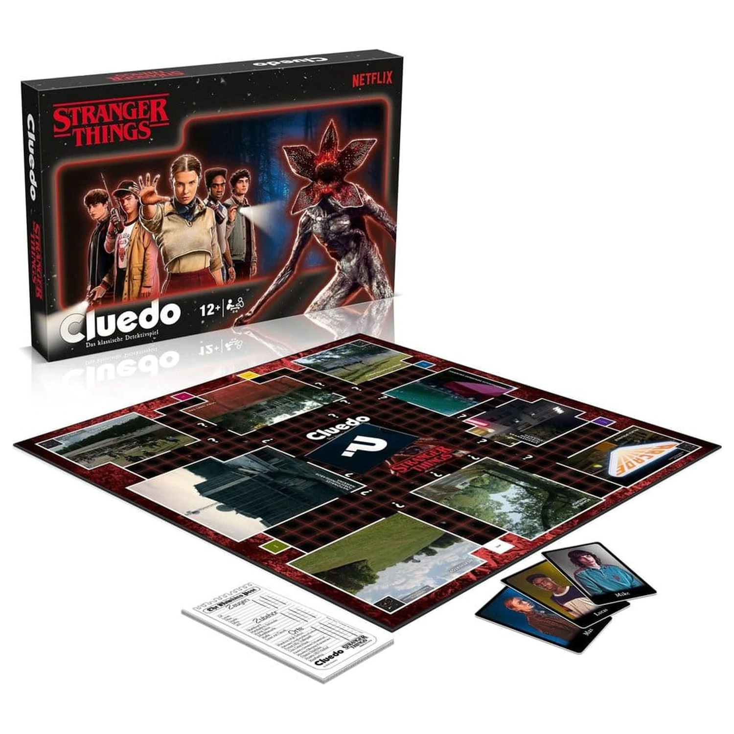 Stranger Things Board Game Clue *njemačka verzija* Društvena igra fotografija proizvoda