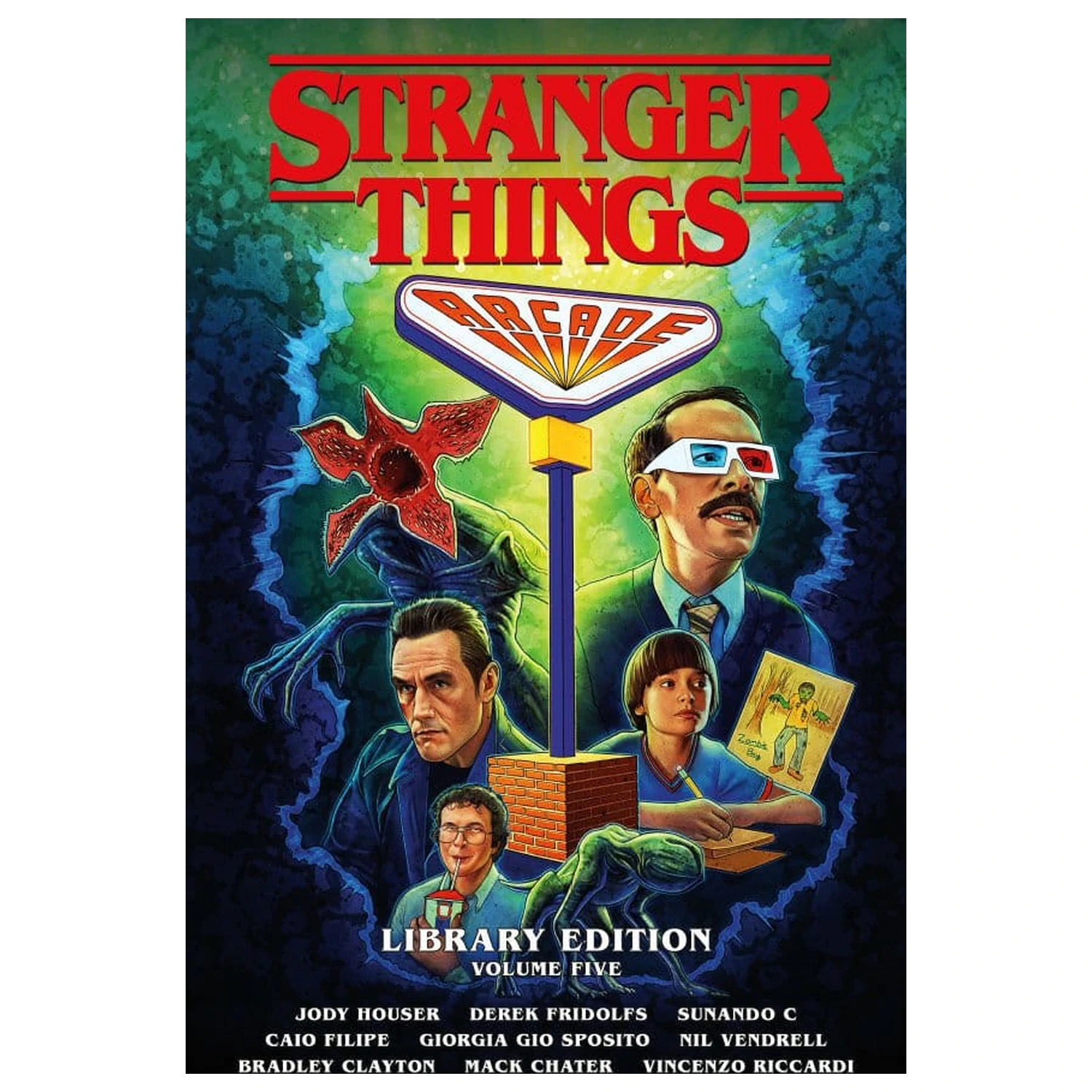 Stranger Things Strip Knjižničarsko Izdanje Svezak 5 Tvrdi uvez *Engleska Verzija* fotografija proizvoda