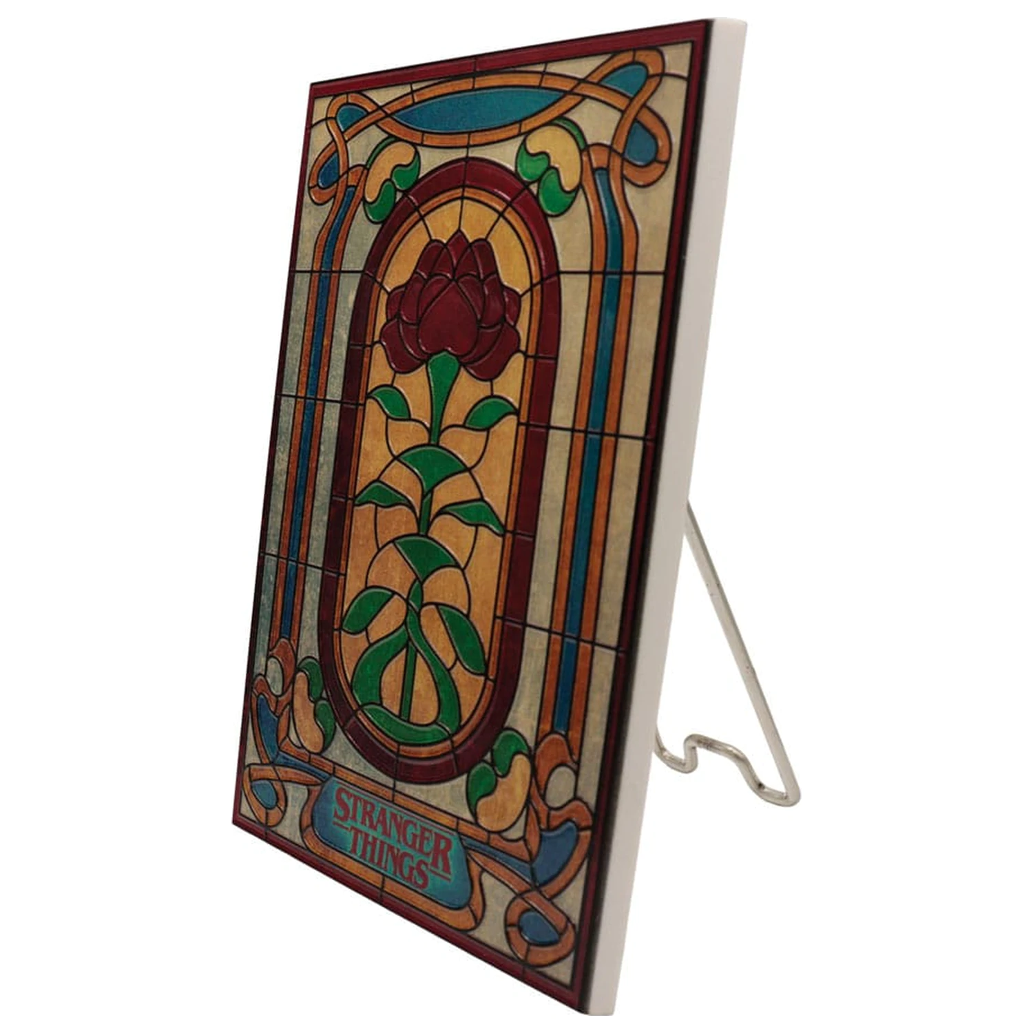 Stranger Things smola pločica Creel House vitraj prozor fotografija proizvoda