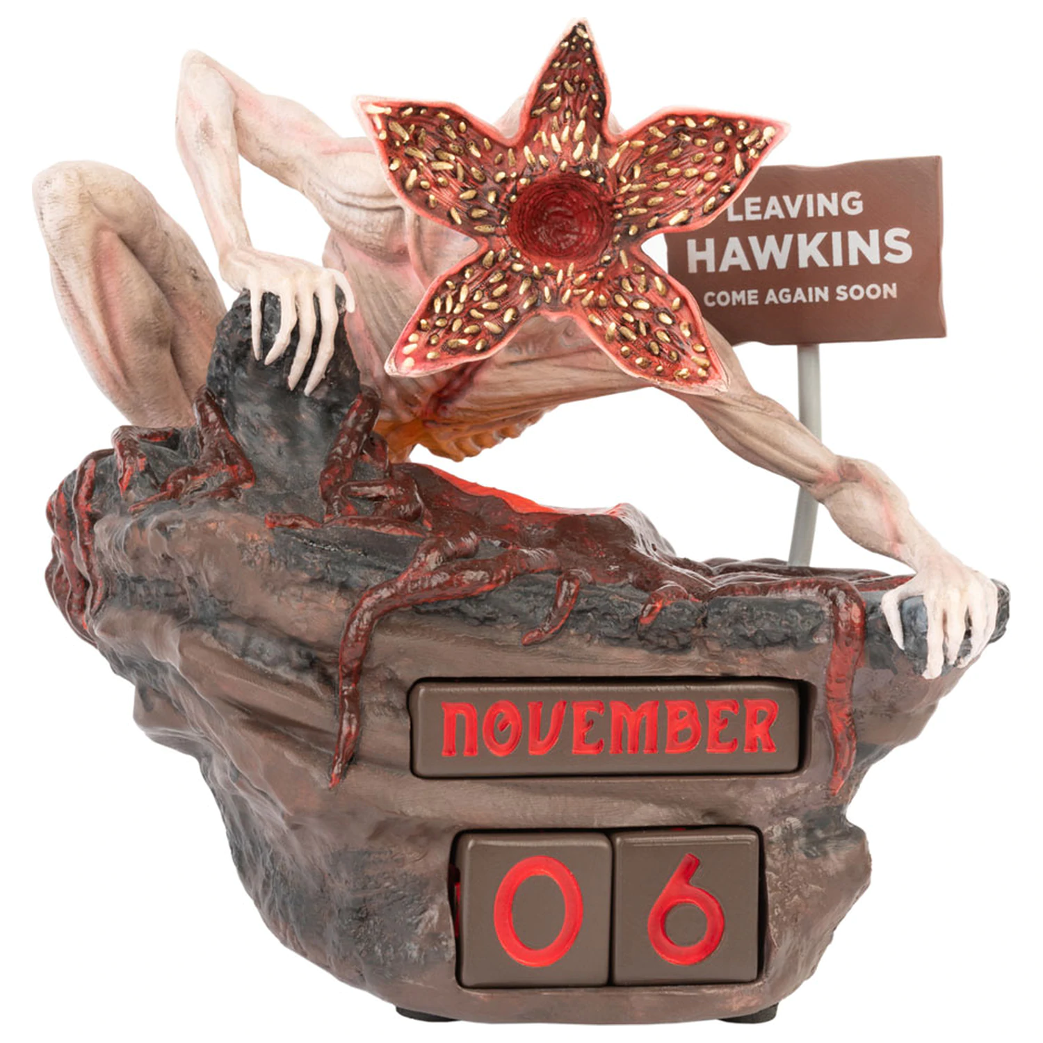 Stranger Things Demogorgon 3D vječni kalendar fotografija proizvoda