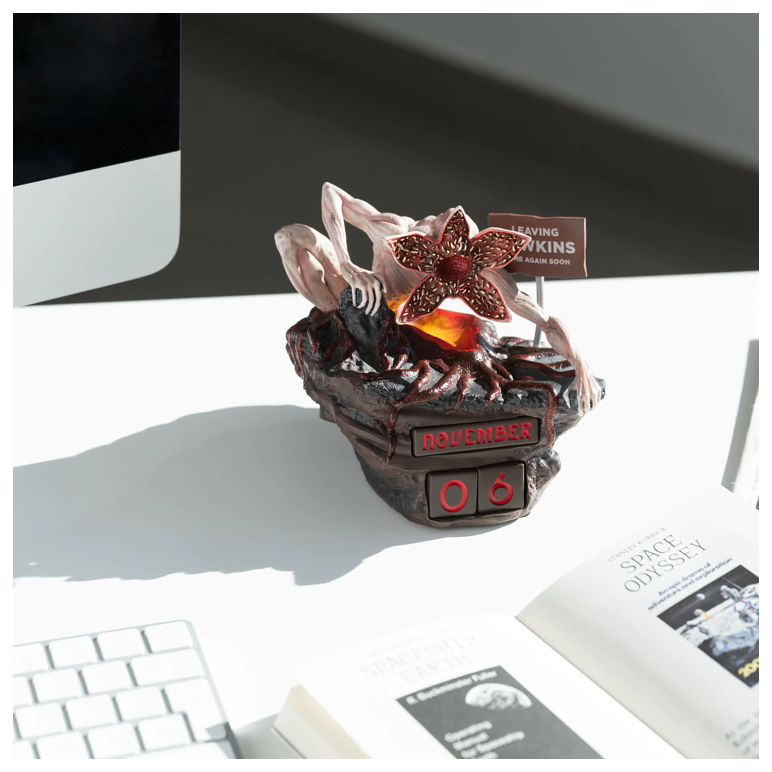 Stranger Things Demogorgon 3D vječni kalendar fotografija proizvoda