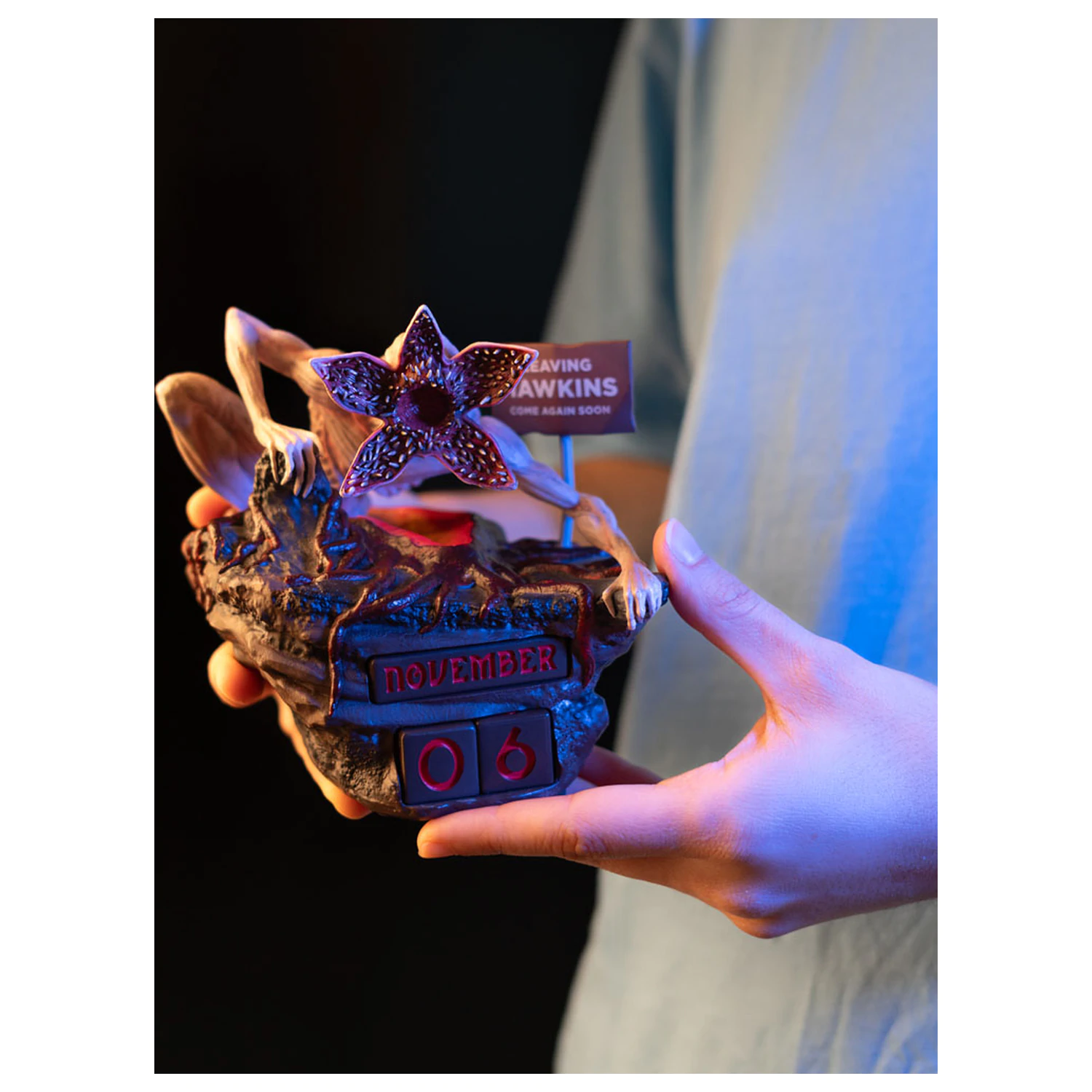 Stranger Things Demogorgon 3D vječni kalendar fotografija proizvoda