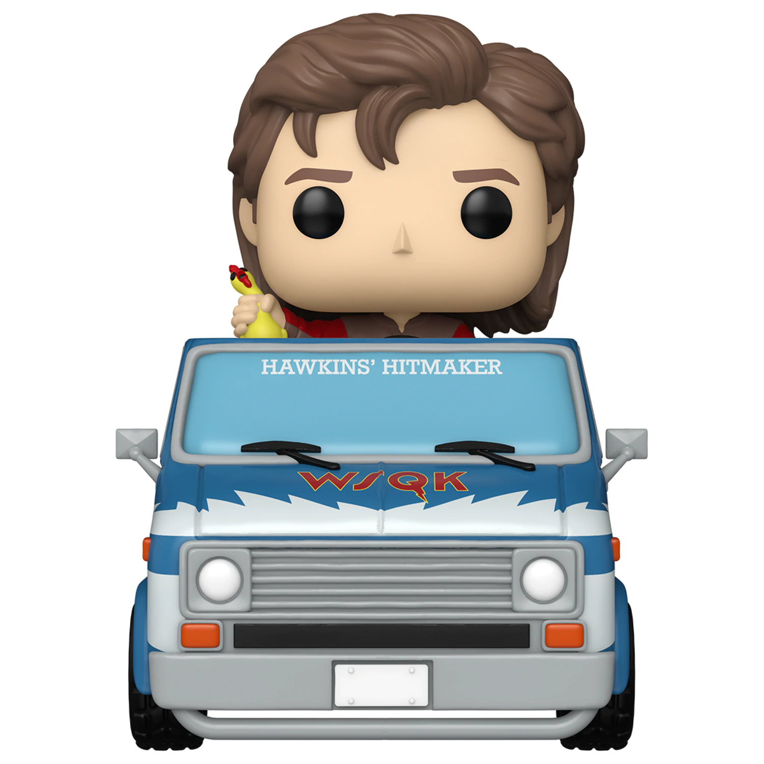 Stranger Things Funko POP! Vozila Deluxe Vinyl Steve s The Squawk Van Ekskluzivno 9 cm fotografija proizvoda