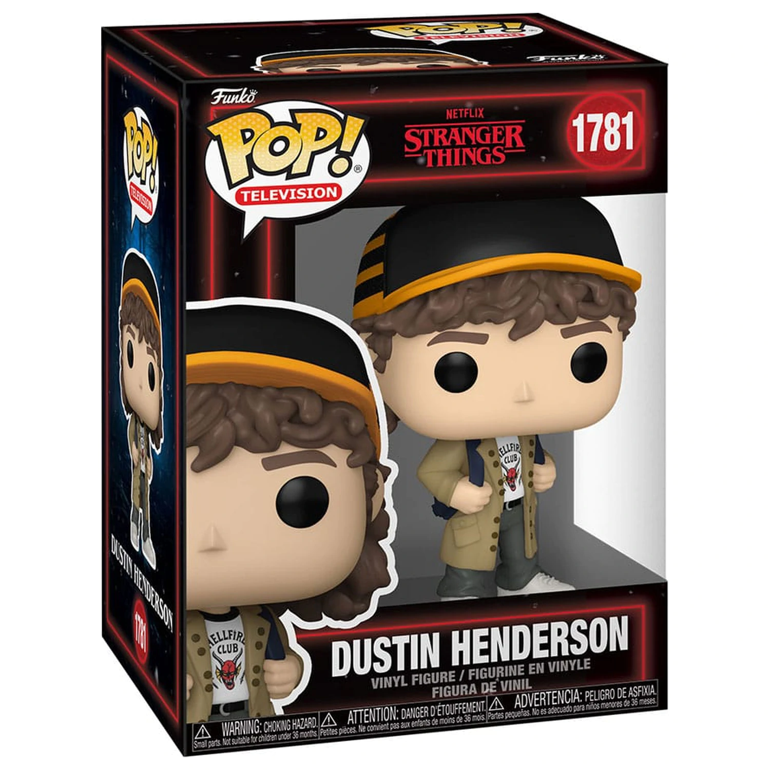Stranger Things Funko POP! Television Vinilna Figura Dustin Henderson 9 cm [OŠTEĆENA AMBALAŽA] fotografija proizvoda