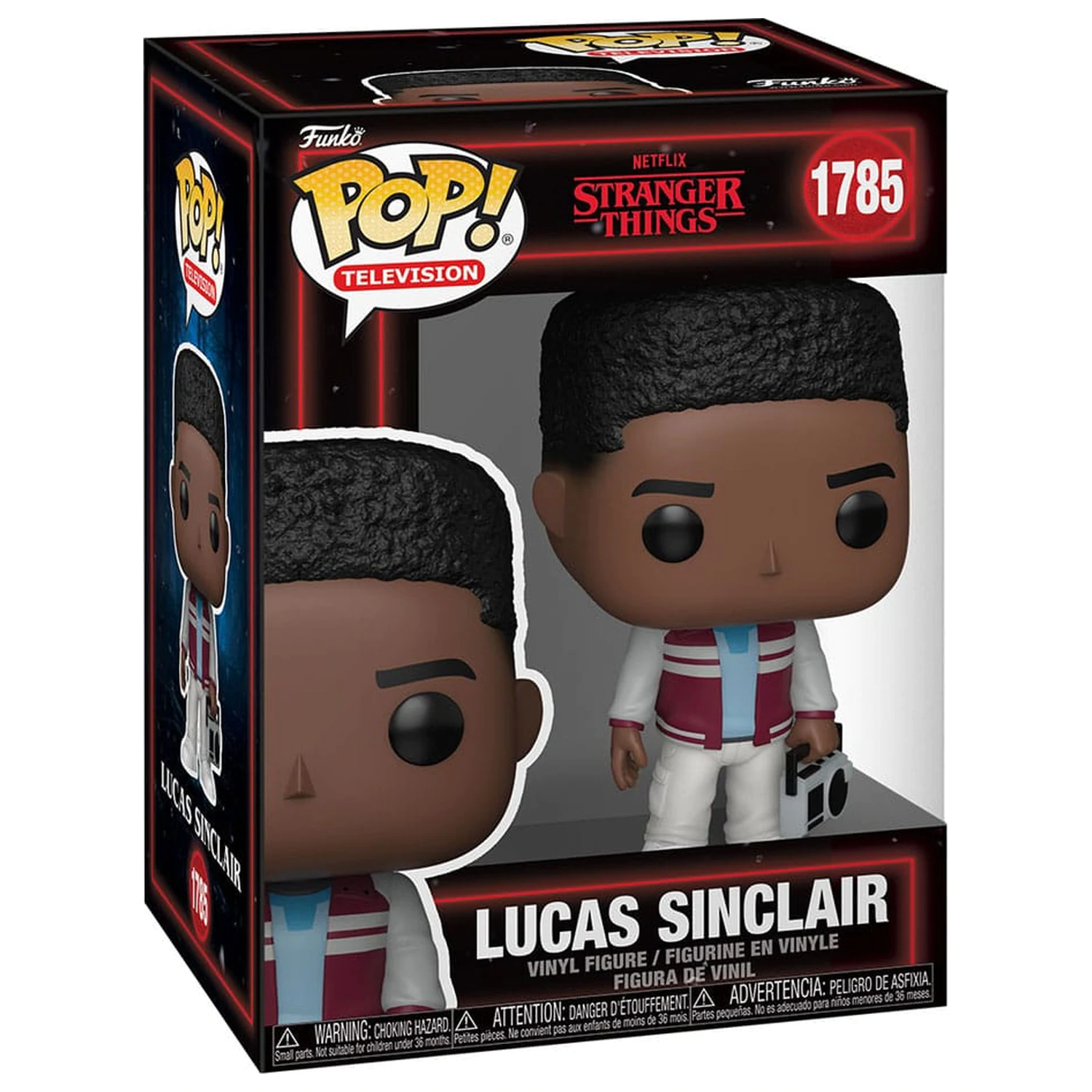 Stranger Things Funko POP! Television Vinilne figure Lucas Sinclair s Boomboxom 9 cm fotografija proizvoda