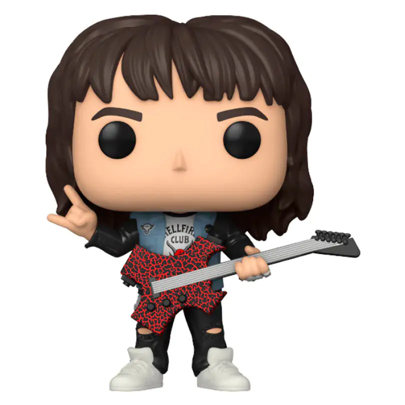 Stranger Things POP! TV Vinyl Figure Eddie s gitarom Special Edition 9 cmStranger Things POP! TV Vinilna figura Eddie s gitarom Special Edition 9 cm fotografija proizvoda