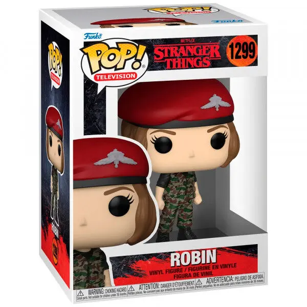 Stranger Things POP! TV Vinilna Figura Hunter Robin 9 cm fotografija proizvoda