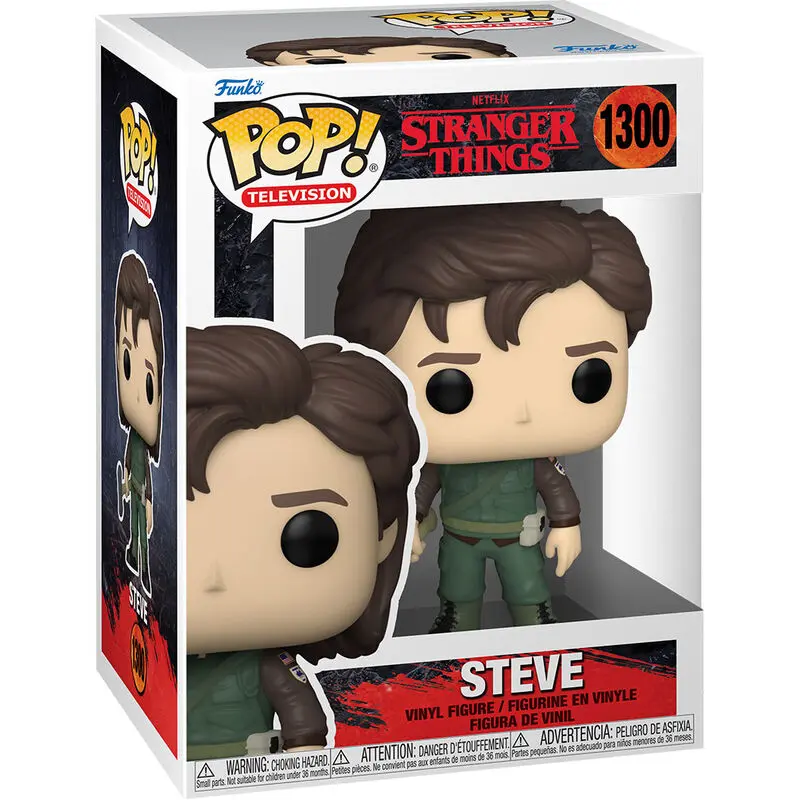 Stranger Things POP! TV Vinyl Figura Hunter Steve 9 cm fotografija proizvoda