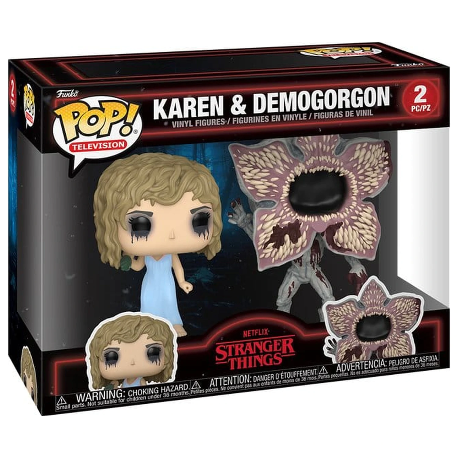 Stranger Things Funko POP! Vinilne Figure 2-Pak Karen & Demogorgon fotografija proizvoda