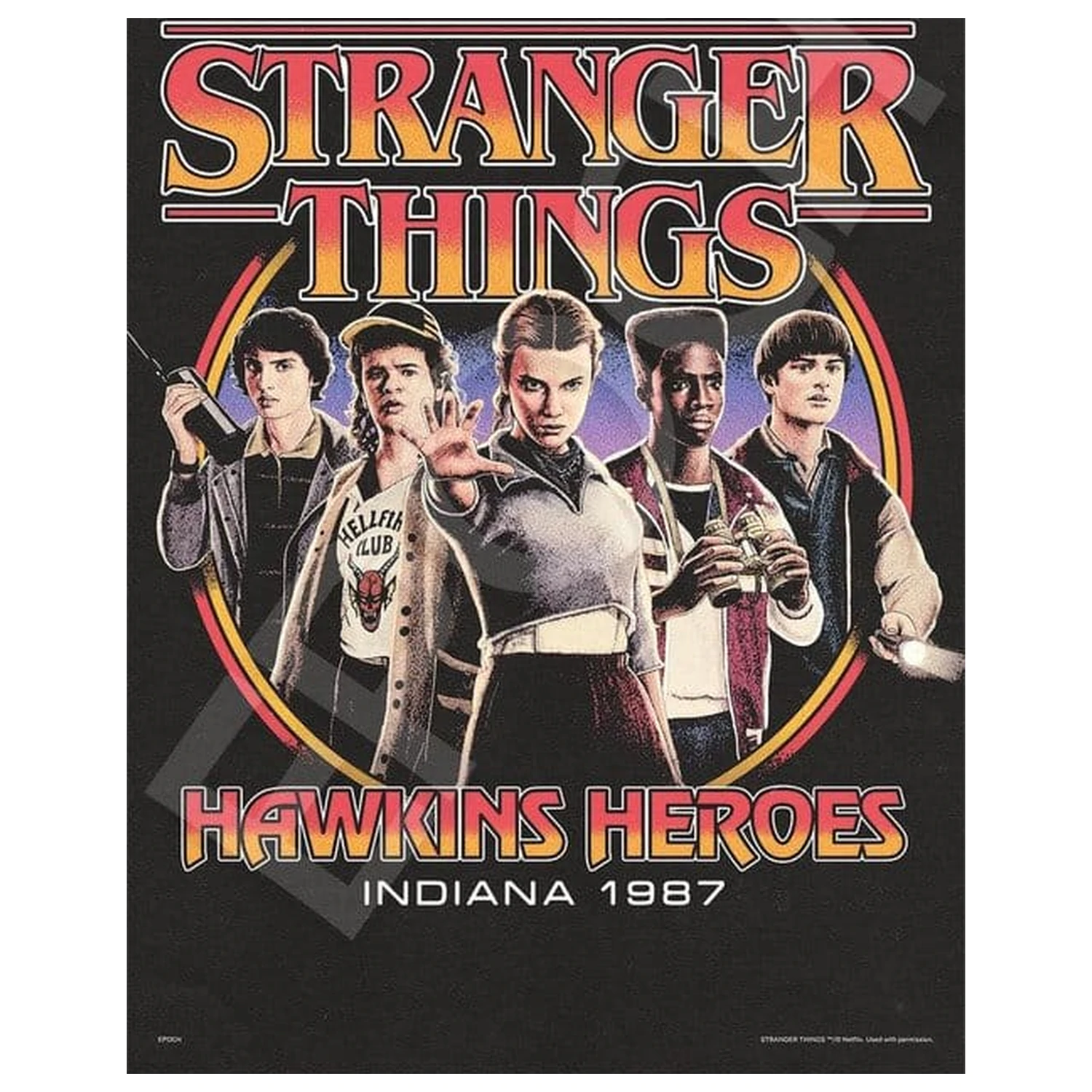 Stranger Things slagalica od 1000 dijelova Hawkins Heroes fotografija proizvoda