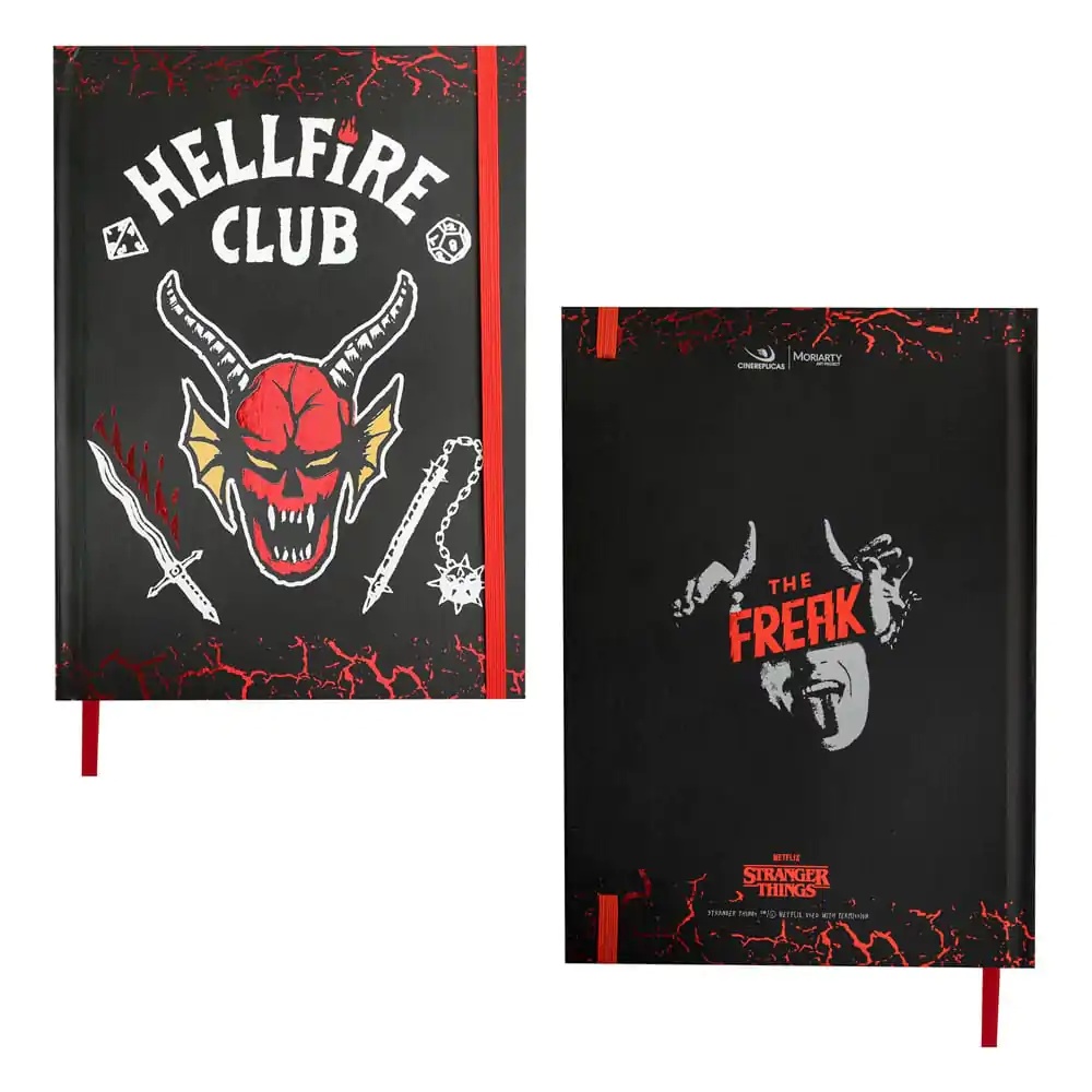 Stranger Things Bilježnica Hell Fire Club fotografija proizvoda