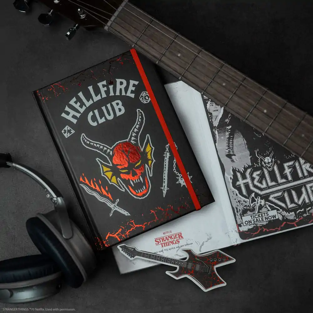 Stranger Things Bilježnica Hell Fire Club fotografija proizvoda