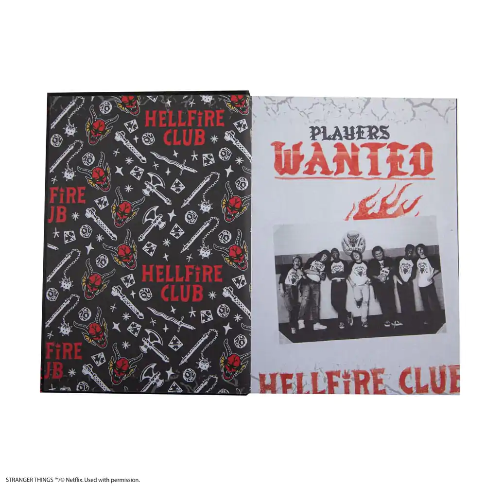 Stranger Things Bilježnica Hell Fire Club fotografija proizvoda