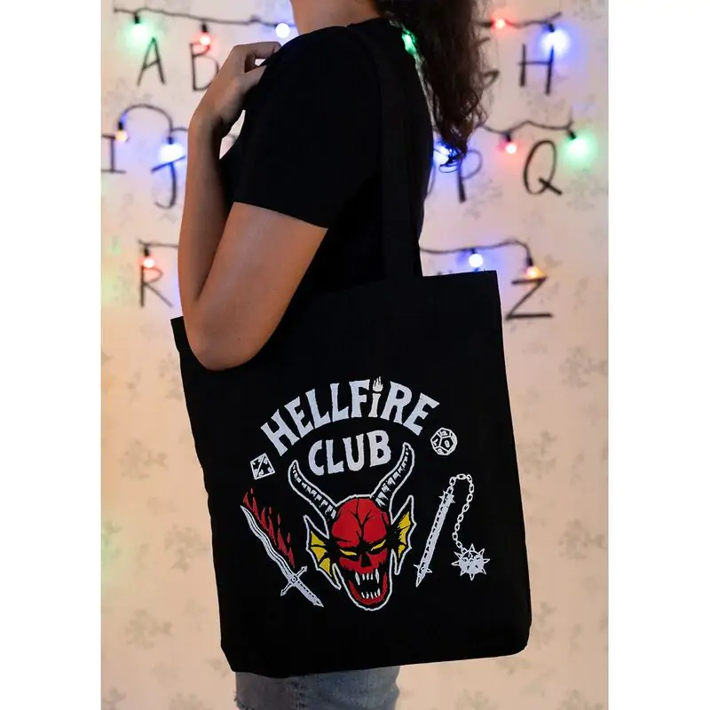 Stranger Things Hellfire Club shopping torba fotografija proizvoda