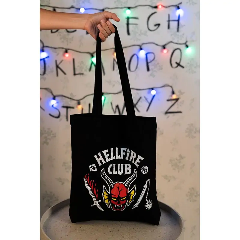 Stranger Things Hellfire Club shopping torba fotografija proizvoda