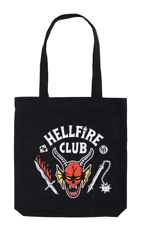 Stranger Things Hellfire Club shopping torba fotografija proizvoda