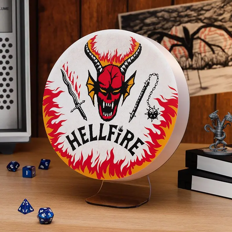 Stranger Things Lampa Hellfire Club Logo 20 cm fotografija proizvoda