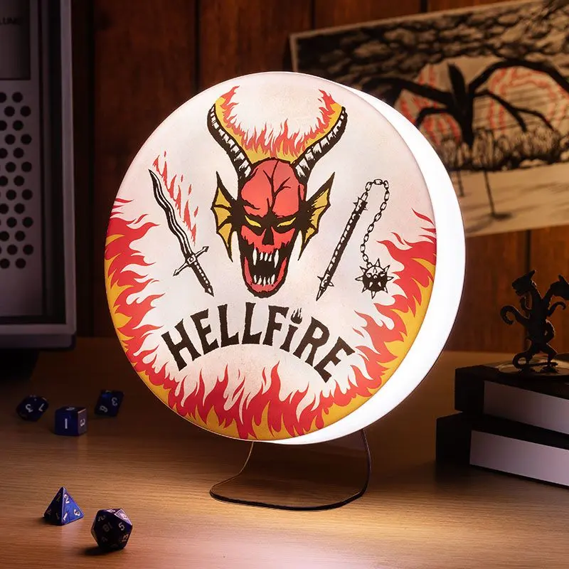 Stranger Things Lampa Hellfire Club Logo 20 cm fotografija proizvoda