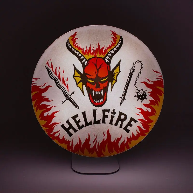 Stranger Things Lampa Hellfire Club Logo 20 cm fotografija proizvoda